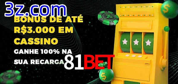 81Bet melhor bônus de depósito
