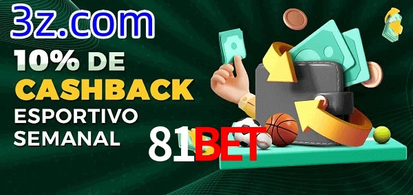10% de bônus de cashback na 81Bet