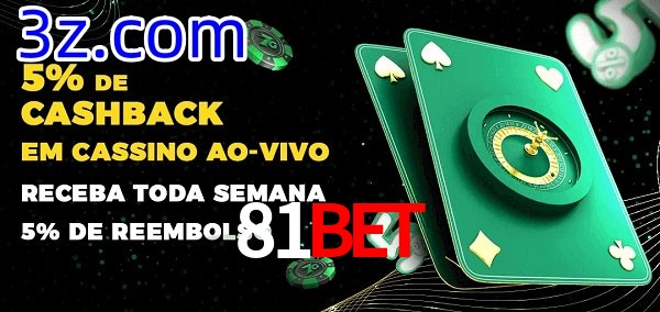 Promoções do cassino ao Vivo 81Bet